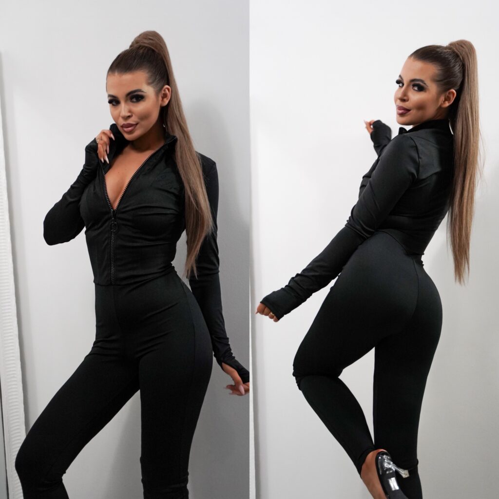 GLAM KOMBINEZON z lycry w 4 kolorach