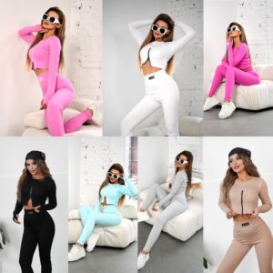 TOP/BLUZKA ZIP w 7 kolorach