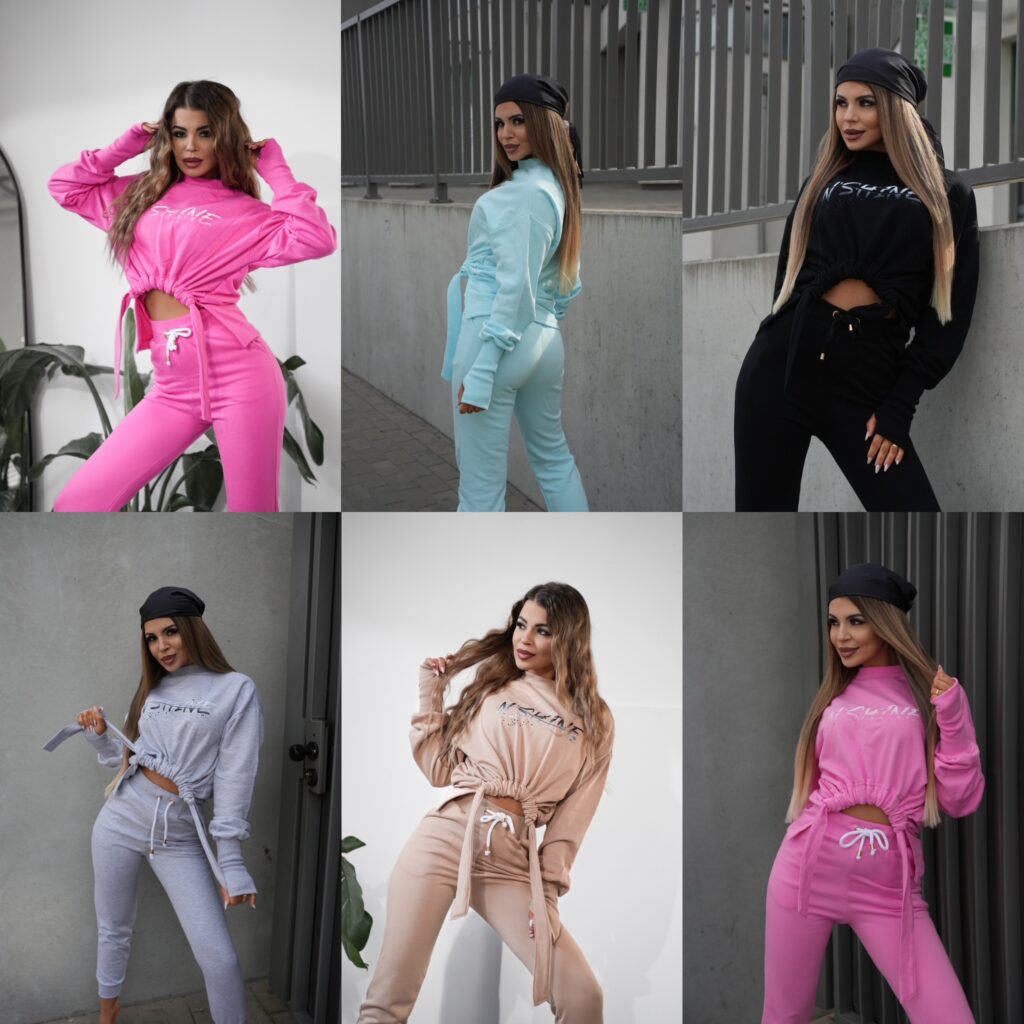 Bluza ELLE, mięta, rozmiar uniwersalny — od ręki