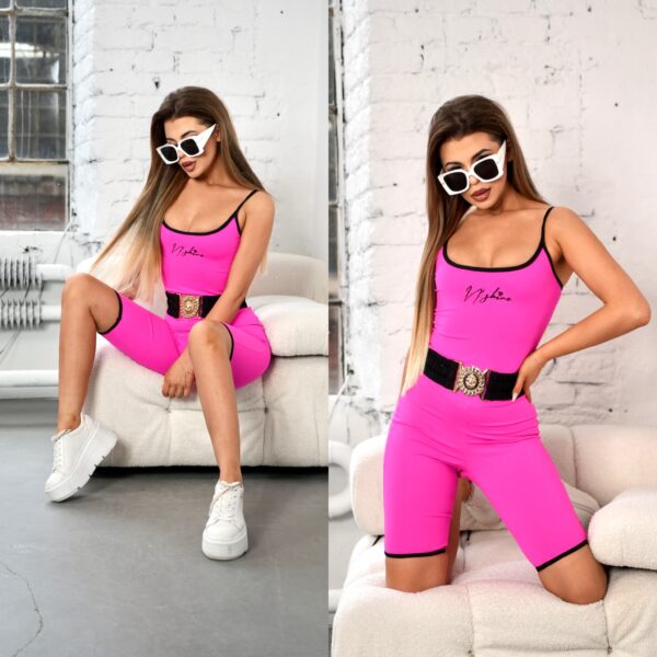 KOMBINEZON PINK & BLACK - obrazek 4