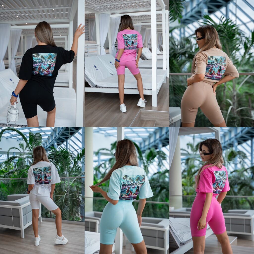 Komplet GIRLS NSHINE w 6 kolorach