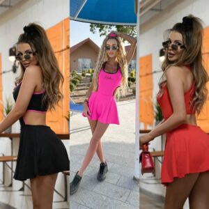 SUKIENKO KOMBINEZON POWER w 3 kolorach