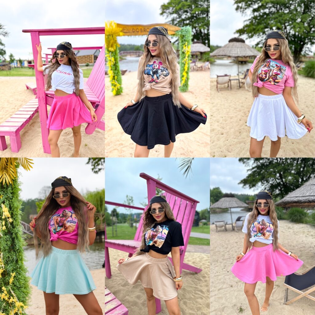 Spódniczka AMANDA w 6 kolorach