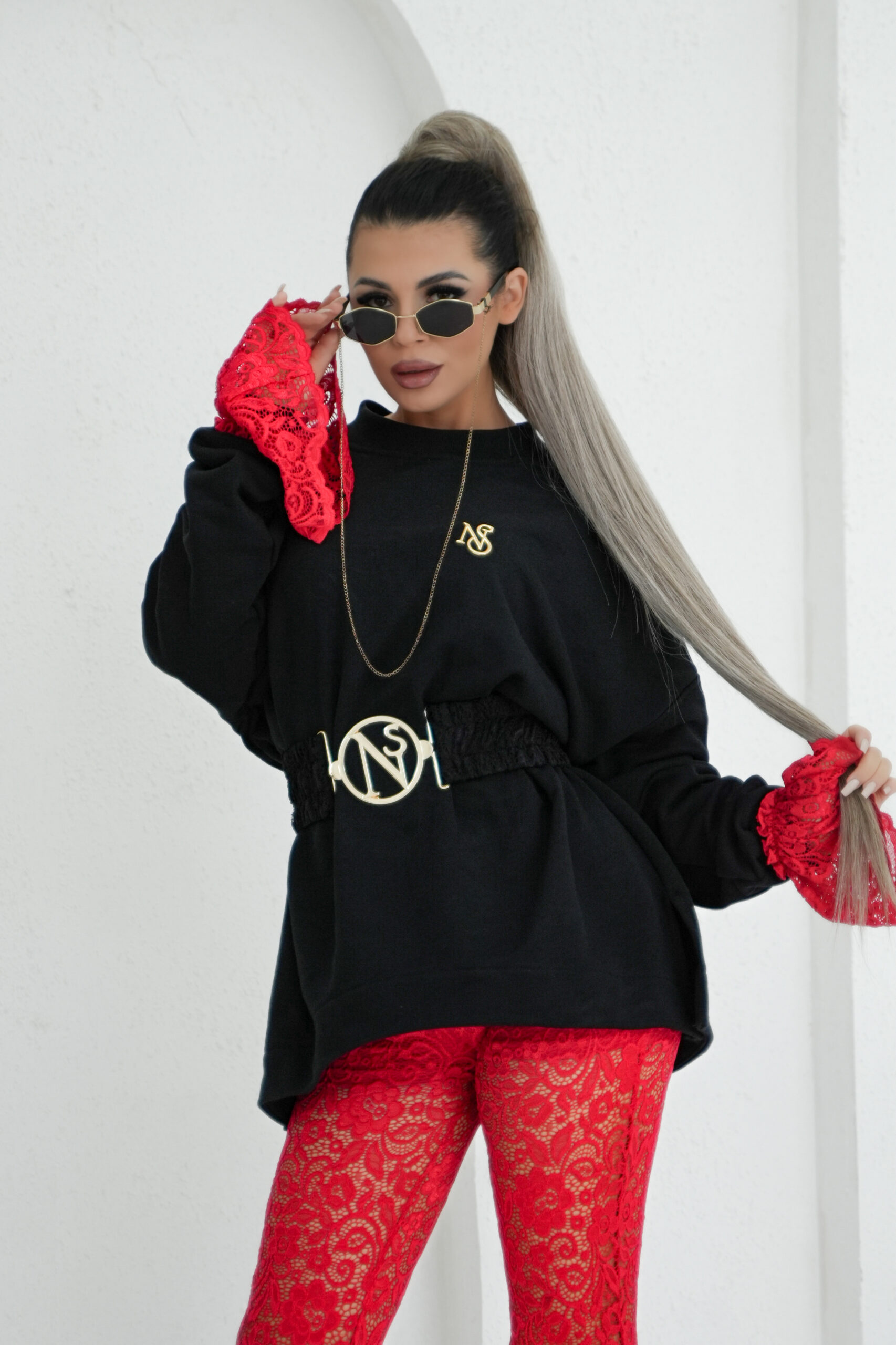 BLUZA CHERRY LACE w 3 kolorach - obrazek 17