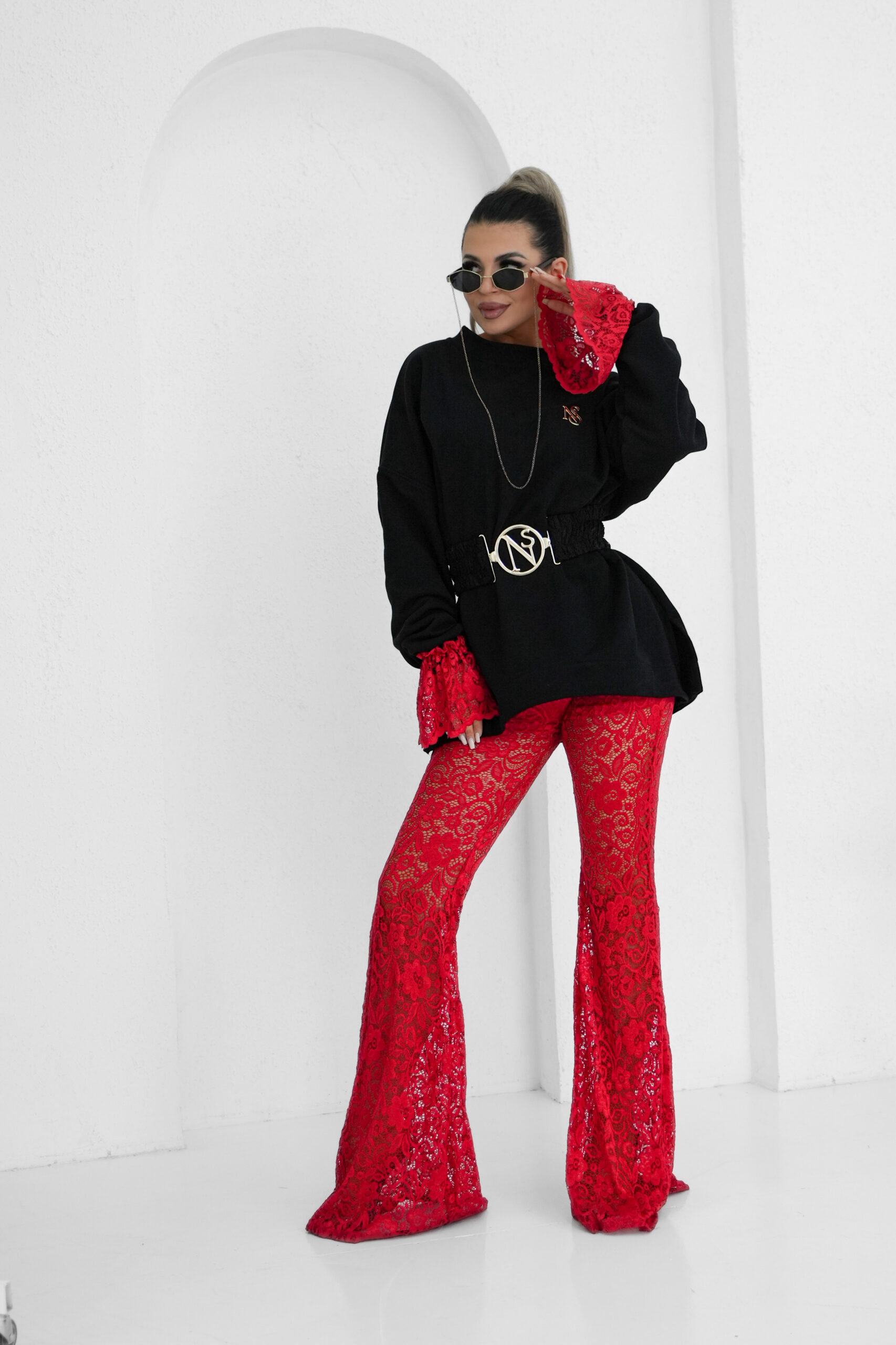 BLUZA CHERRY LACE w 3 kolorach - obrazek 14