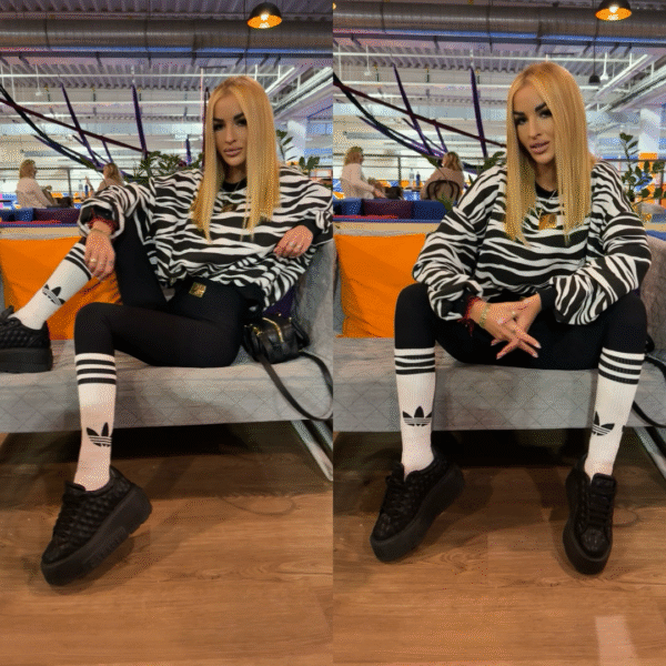 BLUZA ZEBRA uni od xs do l