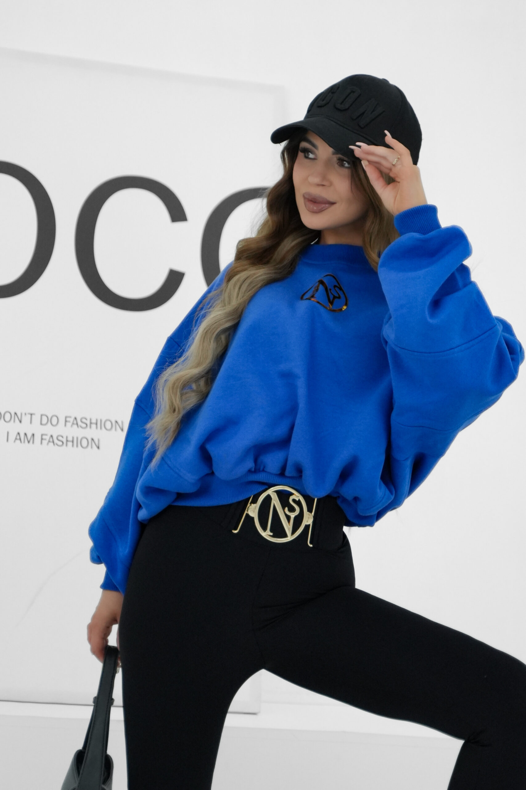 BLUZA CHABER z troczkiem uni od xs do l - obrazek 9