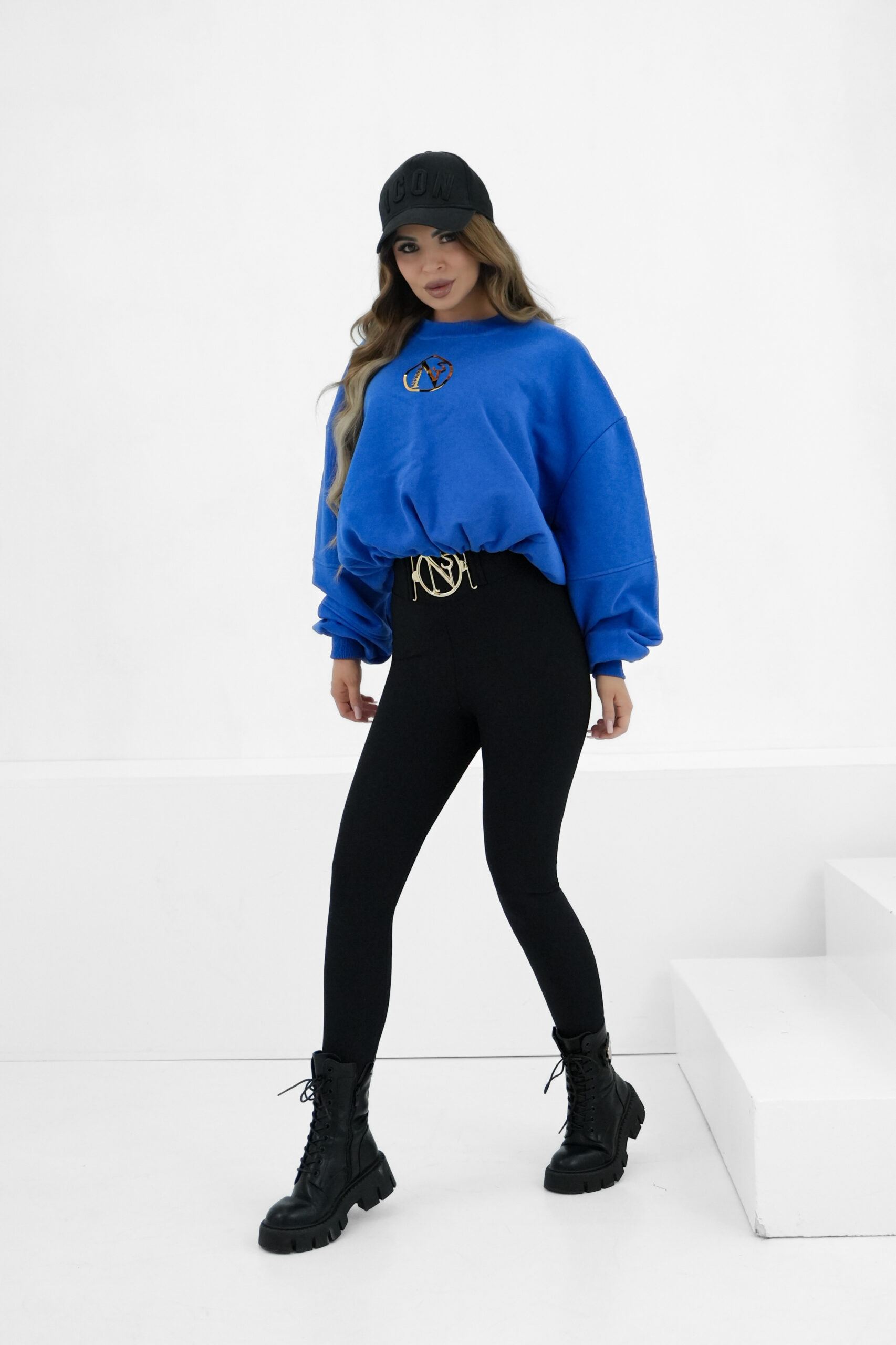 BLUZA CHABER z troczkiem uni od xs do l - obrazek 4