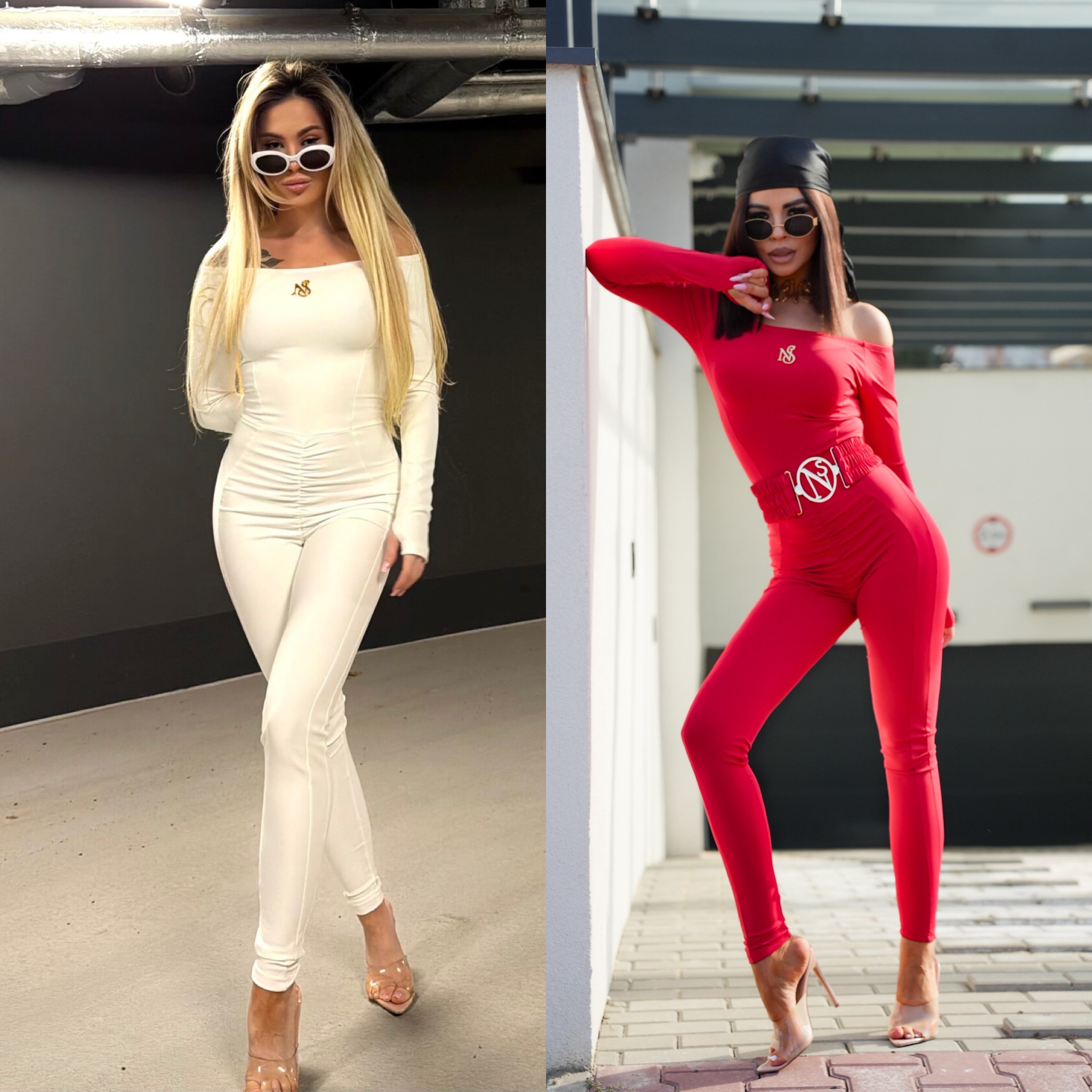 KOMBINEZON LIWION z paskiem w 6 kolorach