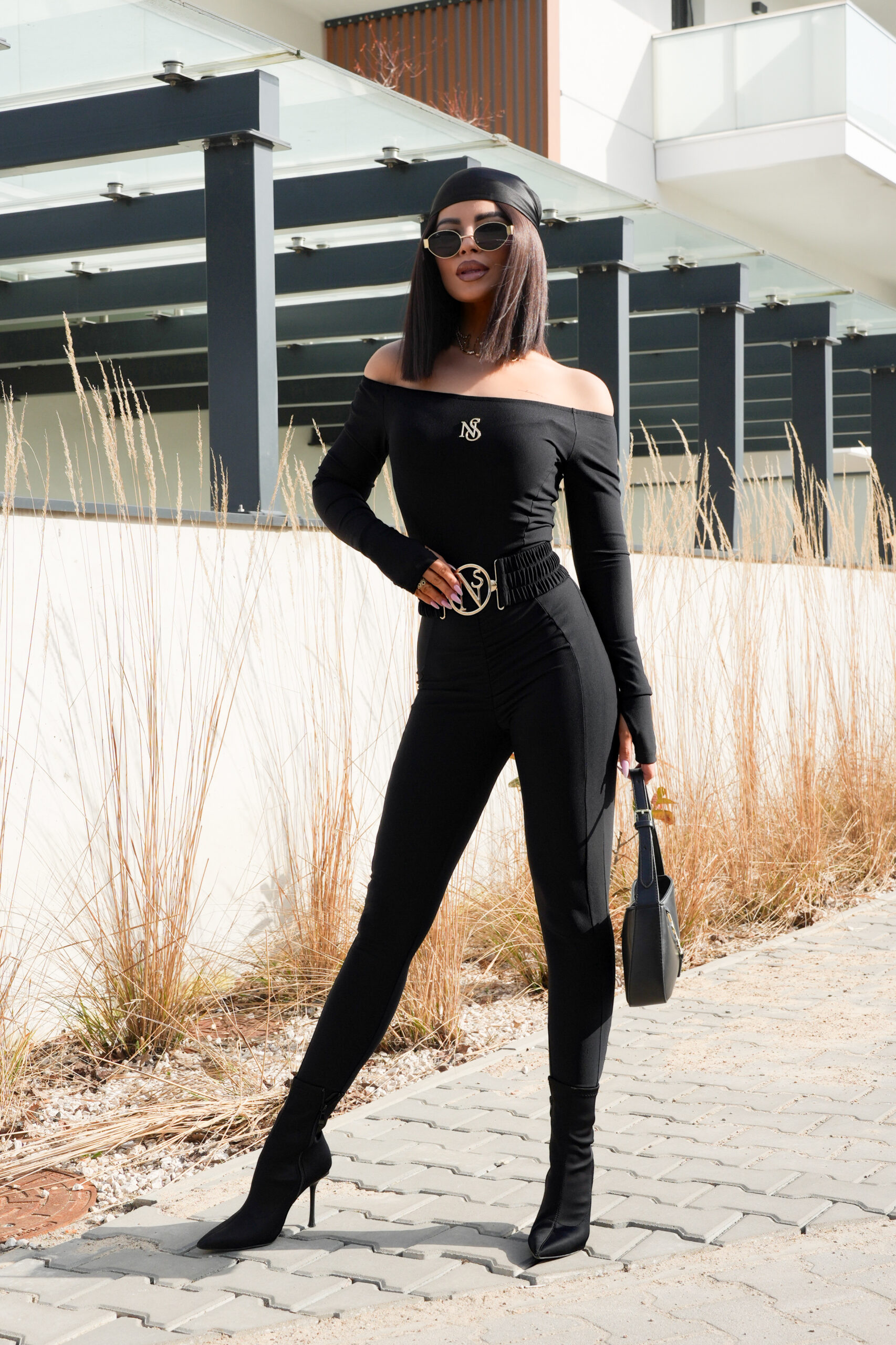 KOMBINEZON LIWION z paskiem w 6 kolorach - obrazek 8