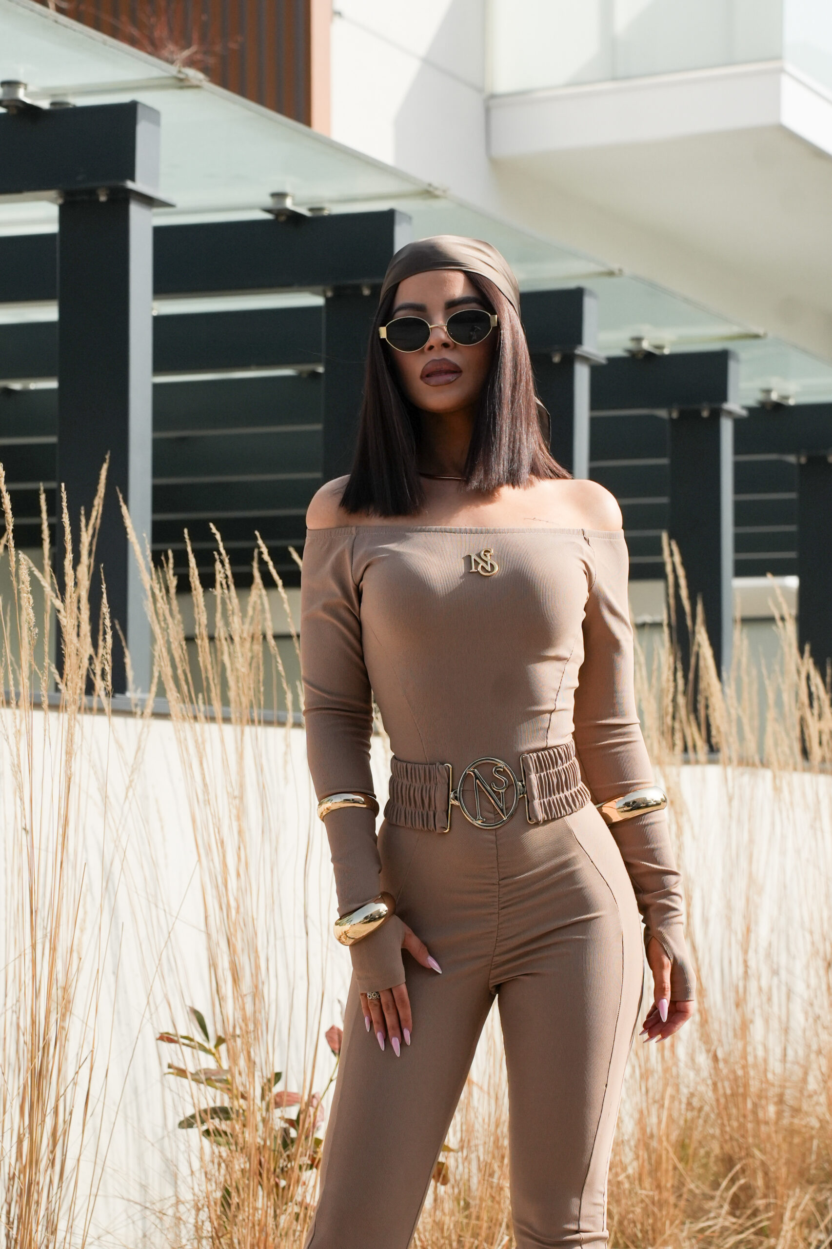 KOMBINEZON LIWION z paskiem w 6 kolorach - obrazek 43