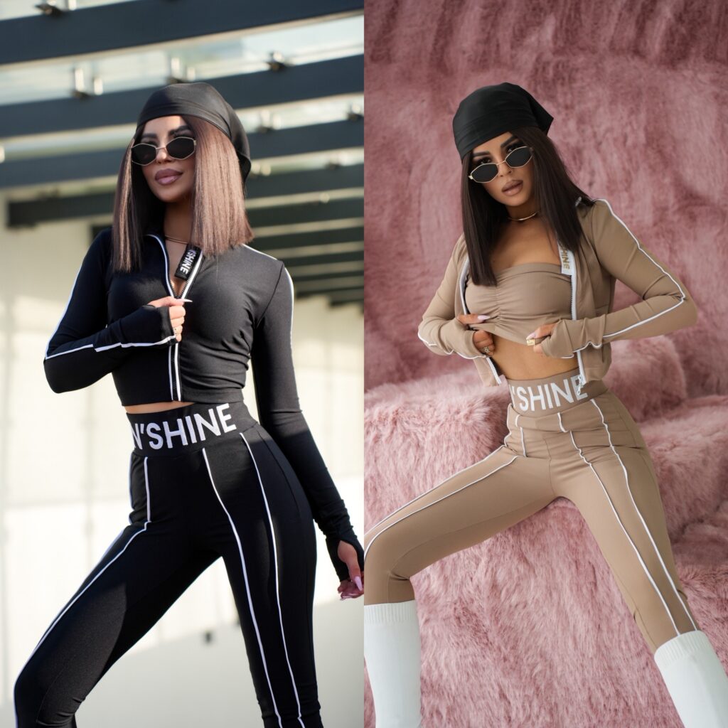 Legginsy NSHINE w 2 kolorach