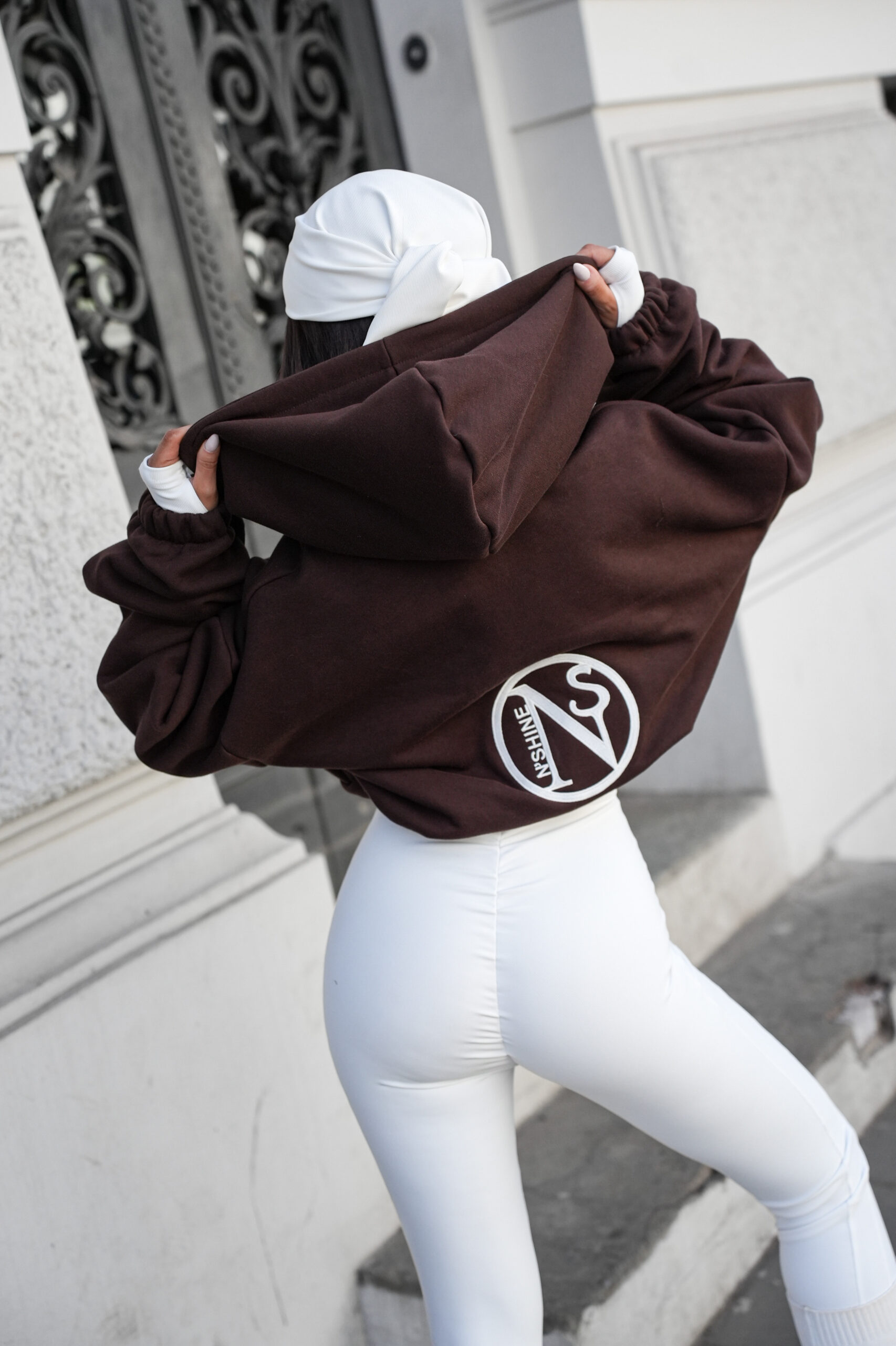 BLUZA CHABER/BRĄZ z suwakiem uni od xs do l - obrazek 10