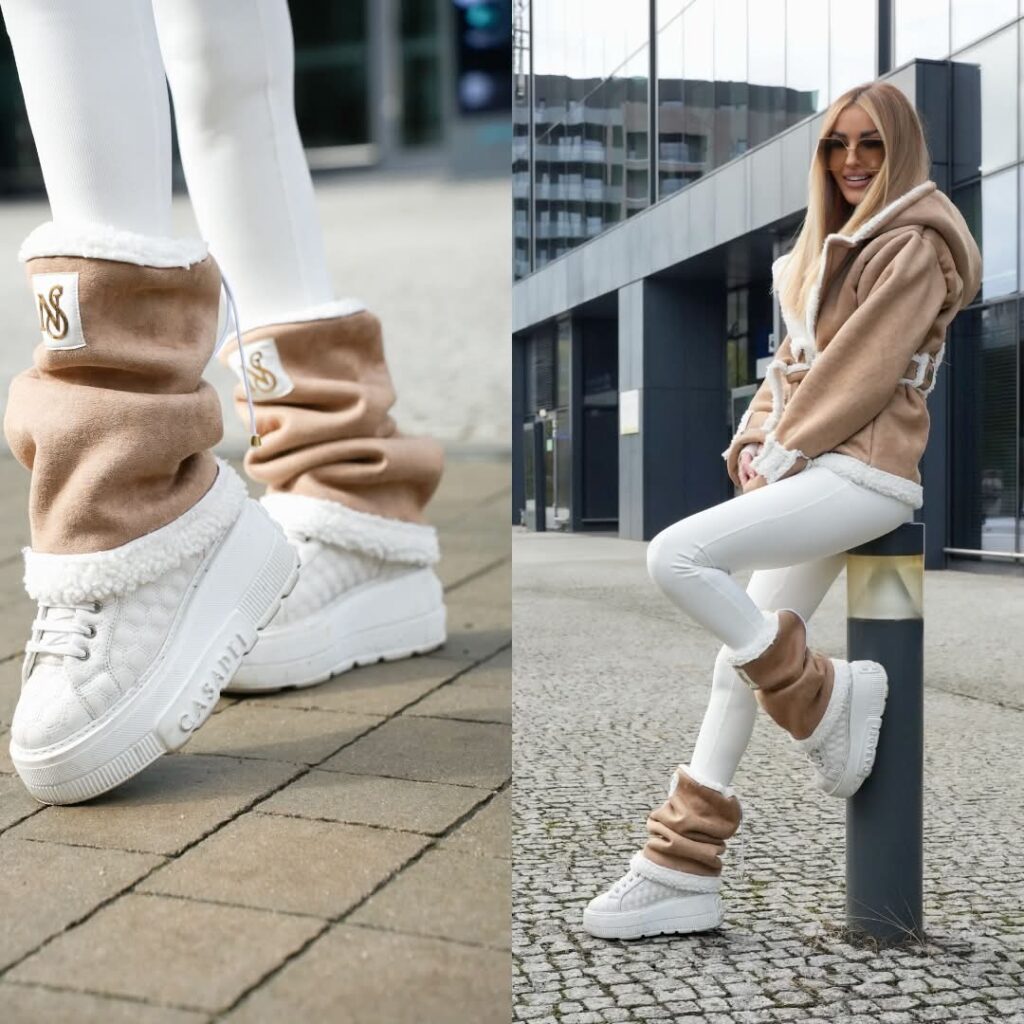 Ocieplacze na buty BOUCLE WRAP